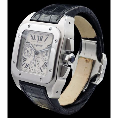 montre cartier la santos|montre cartier santos 100 prix.